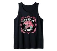 Feed Me & Dime Soy Pretty Dinosaur Fun Camiseta sin Mangas