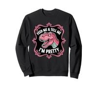 Feed Me & Dime Soy Pretty Dinosaur Fun Sudadera