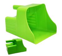 Feed Scoop, Ergonomic Food Dispenser Tool, no deslizable Handheld Server for Sheep, Cattle, Horse, Poultry, Farming, Backyard, Gardening, Yard, Estable, Ranch, Camping Tasks