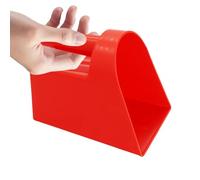 Feed Scoop | Spill Proof Ergonomic Grip Enclosed | Pet Feeding Shovel