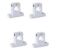 feedal 4 soportes de guía de sujeción de riel de movimiento lineal de aluminio SK20 para eje de 20 mm de diámetro