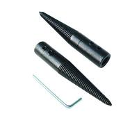 Feedal - Adaptador de punta cónica roscada para rueda de pulido con llave izquierda y derecha, 2 piezas