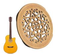 Feedback Buster para guitarra acústica, cubierta de orificio acústico para guitarra acústica,Piezas de guitarra ligeras, accesorios de guitarra decorativos: herramientas de guitarra para reducir la