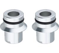 Feedback Sports Adaptador de casquillos de ejes pasantes para Omnium gris one_size