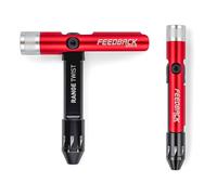 Feedback Sports Llave dinamométrica giratoria de rango (2-8 Nm) | Incluye 10 tamaños de cierre en 6 puntas de acero S2 | para mantenimiento y reparación de bicicletas