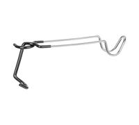 Feeder Holder Hook - Bracket de goma antideslizante, al aire libre camping linterna Hanger, portátil estable botella clip | Spiral Iron Design, Backyard Hiking Camp Picnic Yard Fence Patio Lighting