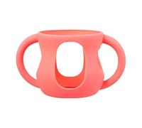 Feeding Bottle Handle, Silicone Easy Grip Sleeve, Bottle Support Grip For Milk Water Feeding Nursing Formula Transition For Kids Home Use Safe Comfortable Bottles Holding Aid