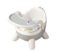 Feeding Chair, Dinosaur Seat, Preschooler Sitting Chairs with Removable Tray, Feeding Chair for Girls Home Outdoor Lawn, Portable Seat with Sound Feature, Dining Chairs