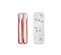 Feeding spoon Mepal Mio set of 2 - Flowers & Butterflies,