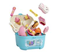 Feeding Toy Set Early Education Pretend Play Food Playset - 9,84 x 7,87 x 7,87 pulgadas Simulation Feeding Toy - for Kids Home Nursery Kindergarten Classroom Daycare Center Birthday Holiday