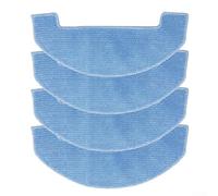 Feegow 4/10 paños de repuesto para aspiradora robot Mova E10, microfibra que cubre sin problemas, kit de recambios de microfibra (paquete de 4)