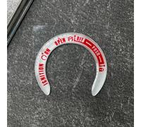 Feegow Adhesivo de gel para interruptor de encendido de motocicleta, para funda de llavero NMAX300 y XMAX300, calcomanía reflectante para protección de bloqueo (E)