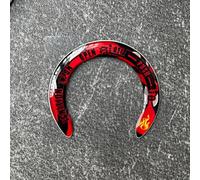 Feegow Adhesivo de gel para interruptor de encendido de motocicleta, para funda de llavero NMAX300 y XMAX300, calcomanía reflectante para protección de bloqueo (B)