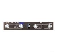 Feegow BLE Controlador MIDI inalámbrico Controlador de pie MIDI portátil recargable - Teclas de combinación personalizadas - Controlador de pie MIDI (marrón)
