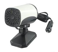 Feegow Calentador de coche | Ventilador de calefacción portátil para coche | Descongelador de coche antivaho de 150 W 12 V | 2 en 1 enfriamiento rápido/calefacción | Descongelador de coche calentador