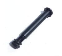 Feegow Ejercicio de metal para perno de bicicleta para máquina elíptica, pieza de accesorio de equipo de fitness negro de 12 cm de longitud, componente de hardware de repuesto de equipo de gimnasio