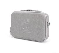 Feegow Funda de transporte para Insta360 X5 y X4, a prueba de golpes, bolsa de almacenamiento rígida de EVA con correa de hombro ajustable, soporte de viaje organizado para cámara, selfie