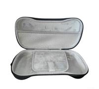 Feegow Funda rígida de transporte para consola de juegos Anbernic RG557/RG556 retro, caja de almacenamiento de viaje, 25 x 12 x 5 cm, color negro