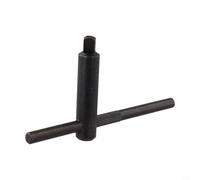 Feegow Llave cuadrada para torno, llave en T, herramienta para fresadora CNC, acero al carbono, acabado de óxido negro, tamaños 8 mm, 10 mm, 12 mm, 14 mm, 17 mm