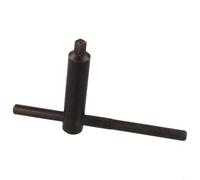 Feegow Llave cuadrada para torno, llave en T, herramienta para fresadora CNC, acero al carbono, acabado de óxido negro, tamaños 8 mm, 10 mm, 12 mm, 14 mm, 17 mm