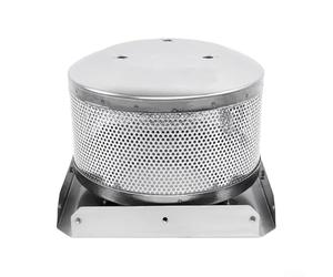 Feegow Pantalla y base emisor de quemador de patio | Piezas de repuesto de calentador de patio pirámide de 4 lados de acero inoxidable de 7 pulgadas | Piezas de calefacción de red de combustión (10