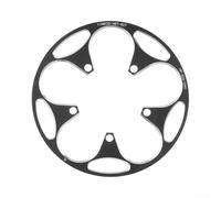 Feegow Protector de cadena ligero para bicicleta 110BCD para 48-52T | Aluminio CNC de alta calidad, reducción de peso hueco, para un rendimiento duradero en carretera, 110 mm para ajuste bcd
