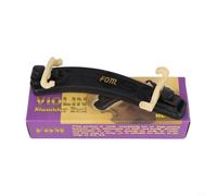 Feegow Reposamuñecas para violín de 1/8, 1/4, 3/4 y 4/4. Soporte acolchado ajustable con almohadilla de espuma suave y patas de goma antideslizantes (para 4-4 violines)
