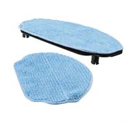 Feegow-Robot aspirador conveniente soporte de fregona, juego de piezas de repuesto eficientes para MAMNV BR150 BR151 Robot Vacuum Mop soporte y almohadillas (1 soporte de fregona + 2 trapos)