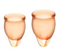 Feel Confident Copa Menstrual Naranja