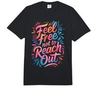 Feel Free Not To Reach out Introvertido Solo Paz Comfort Colors Adult Heavyweight T-Shirt