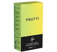 Feel Frutti, condones afrutados, de color y con sabor (fresa, plátano, uva), 1 x 12 unidades