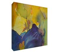 Feel Good Art "Color Medley Juego de Pintura por Artista Val Johnson, Multicolor, 76 x 76 x 4 cm