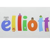Feel Good Art Elliott Gallery Envuelto Guardería diseño con texto en inglés con panel frontal rígido (20 x 30 x 4 cm, tamaño pequeño)