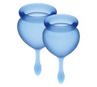 Satisfyer Kit Copa Menstrual Feel Good Azul Intenso 2uds