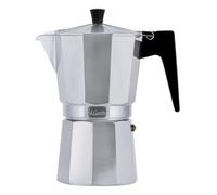 Feel Maestro Cafetera Italiana MR-1666-9 Negro Plateado Aluminio 450 ml 9 Tazas