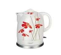 Feel-Maestro MR-066-RED FLOWERS electric kettle 1.5 L 1200 W Red White