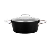 Feel Maestro Olla con Tapa MR-4424 Negro Aluminio Ø 24 cm 3,5 L