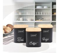 Feel Maestro Set de Botes MR-1775-3S-BLACK 3 Unidades