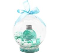 Feel Natural - Estuche de bola de nieve de baño - Gel de ducha perfumado té verde y confeti Estrellas - baño espumoso - Regalo para mujer - Relajación - Bienestar - Cinta de enganche - Ambiente mágico