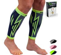 Feel Recovery 2 Pantorrilleras de Compresión Hombre/Mujer - Gemeleras Compresivas para Running - Perneras Deportivas Elásticas para Dolores Musculares - Transpirable y Antideslizante