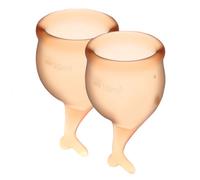 Feel Secure Copa Menstrual Naranja