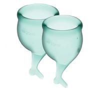 Feel Secure Copa Menstrual Verde Oscuro