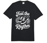 Feel The Rhythm Baile Claqué Tapdancing Bailarín Comfort Colors Adult Heavyweight T-Shirt
