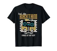 Feel The Rythm - Kings of Hip Hop (Gráfico Divertido) Camiseta