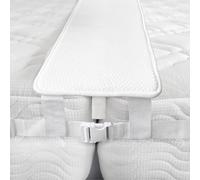 FeelAtHome Cuña de Unir Colchones Ancha - 30,5 cm - Puente de Cama Convertidor de Cama Individual a Cama de Matrimonio - Conector de Colchón y Correa de Sujeción para una Cómoda Cama de Invitados