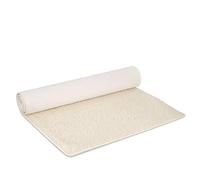 feelgoodseats Premium - Esterilla de Yoga de Lana Virgen, grünvergnügt Matte, Certificado Öko-Tex Standard 100, Extra Grande 200 cm x 80 cm