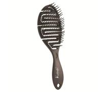 Feelhigh Brush Speed - Cepillo para cabello seco, exclusivo Aqua, diseño ventilado y cerdas suaves HeatFlex seguras, mango ergonómico que gestiona los enredos y el cabello incontrolable, accesorios