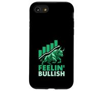 Feelin Bullish - Comercio de acciones Crypto Money Investor Trader Carcasa para iPhone SE (2020) / 7/8