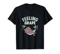 Feeling Grape Wine & Beer Bar Humor Diseño Gráfico Camiseta