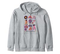 Feeling Groovy Retro 70s Disco Aesthetic Women Girls Vintage Sudadera con Capucha